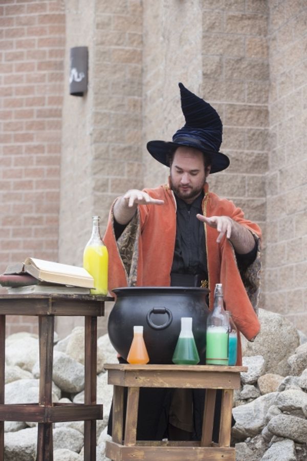 Justin Stockett is Merlin  Photo