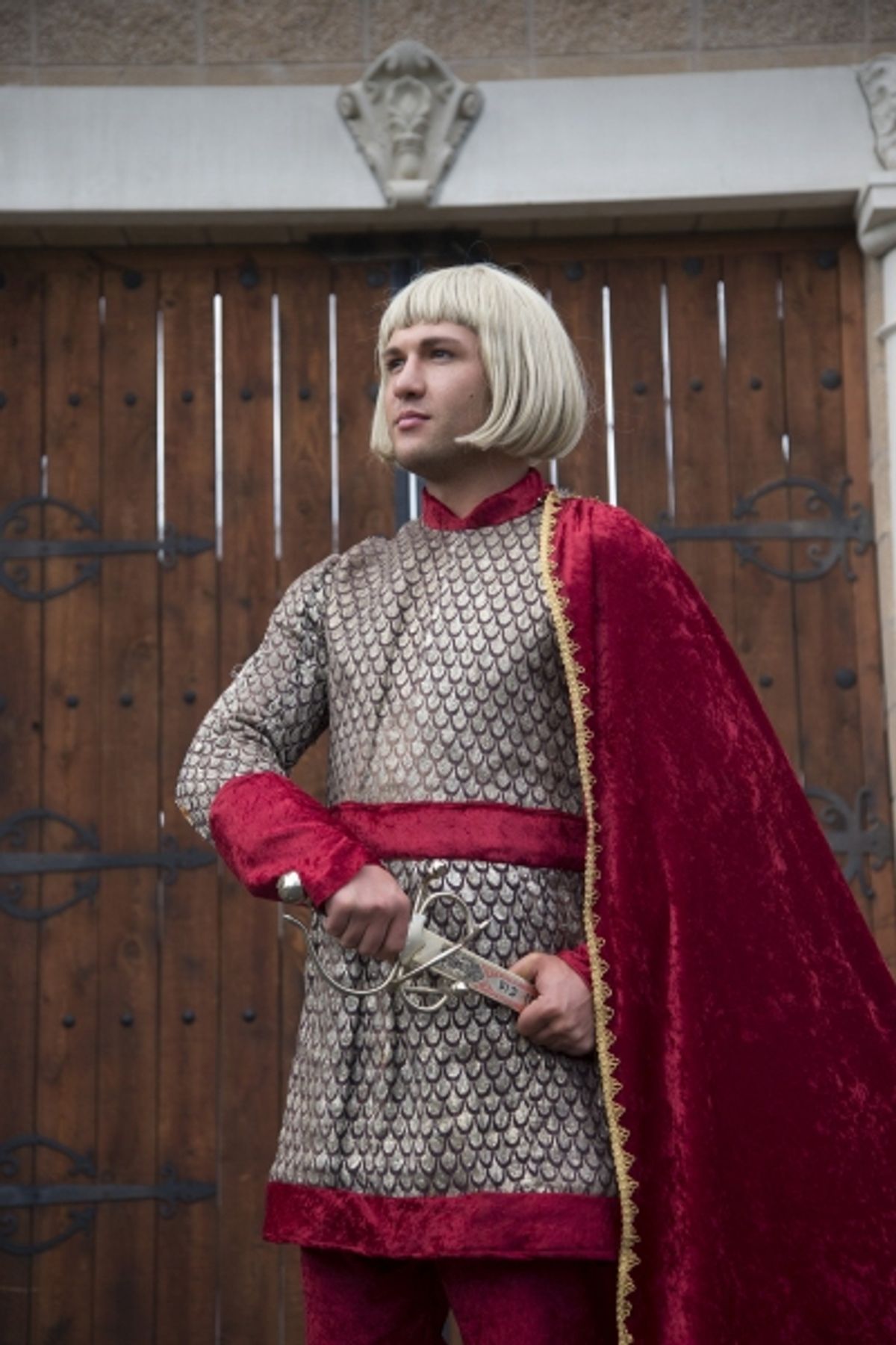 Aaron James is Arthur  at 