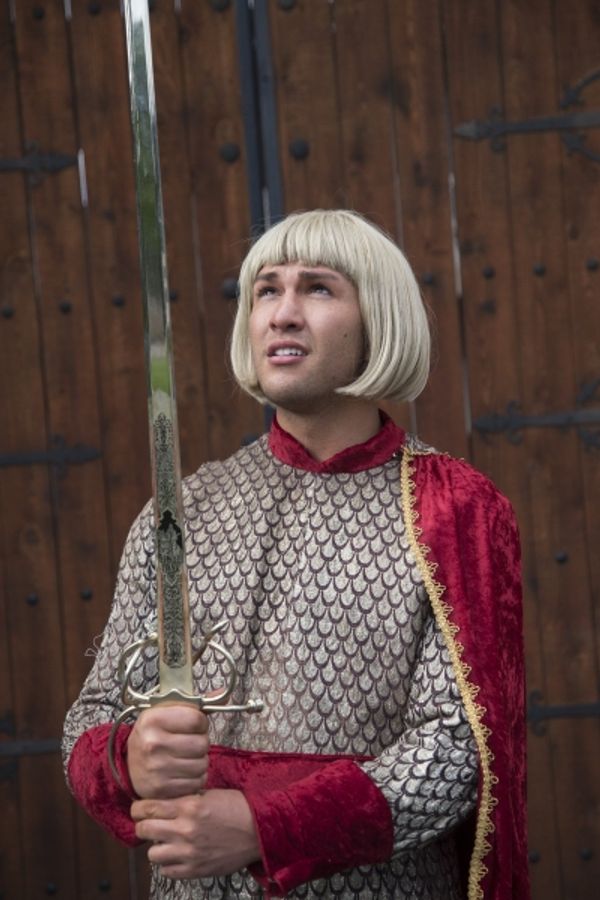 Aaron James is Arthur  Photo