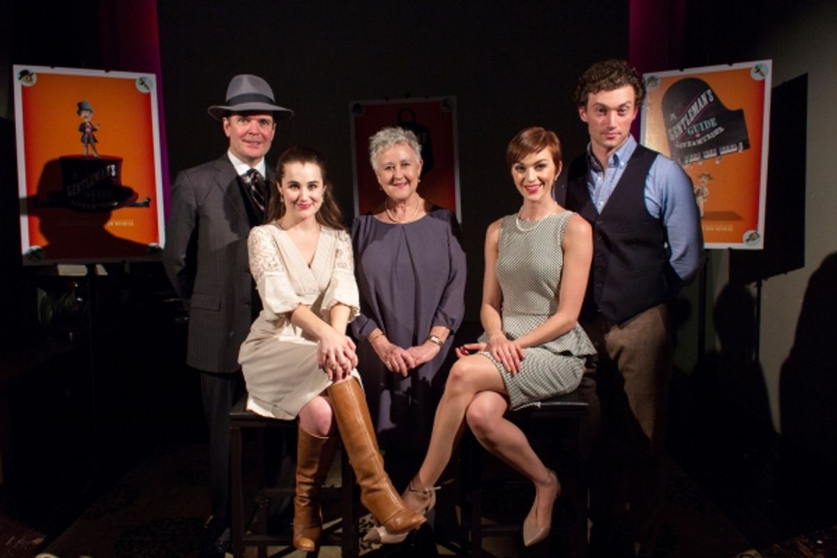 Jefferson Mays, Lauren Worsham, Jane Carr, Lisa O'Hare, Bryce Pinkham at 