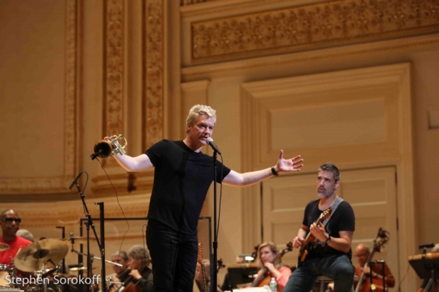 Photo Coverage: In Rehearsal with Chris Botti and the New York Pops  Image