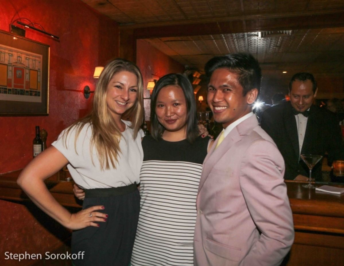 Nicholai Joaquin N.Y. Pops Artistic Administrator and guests at 