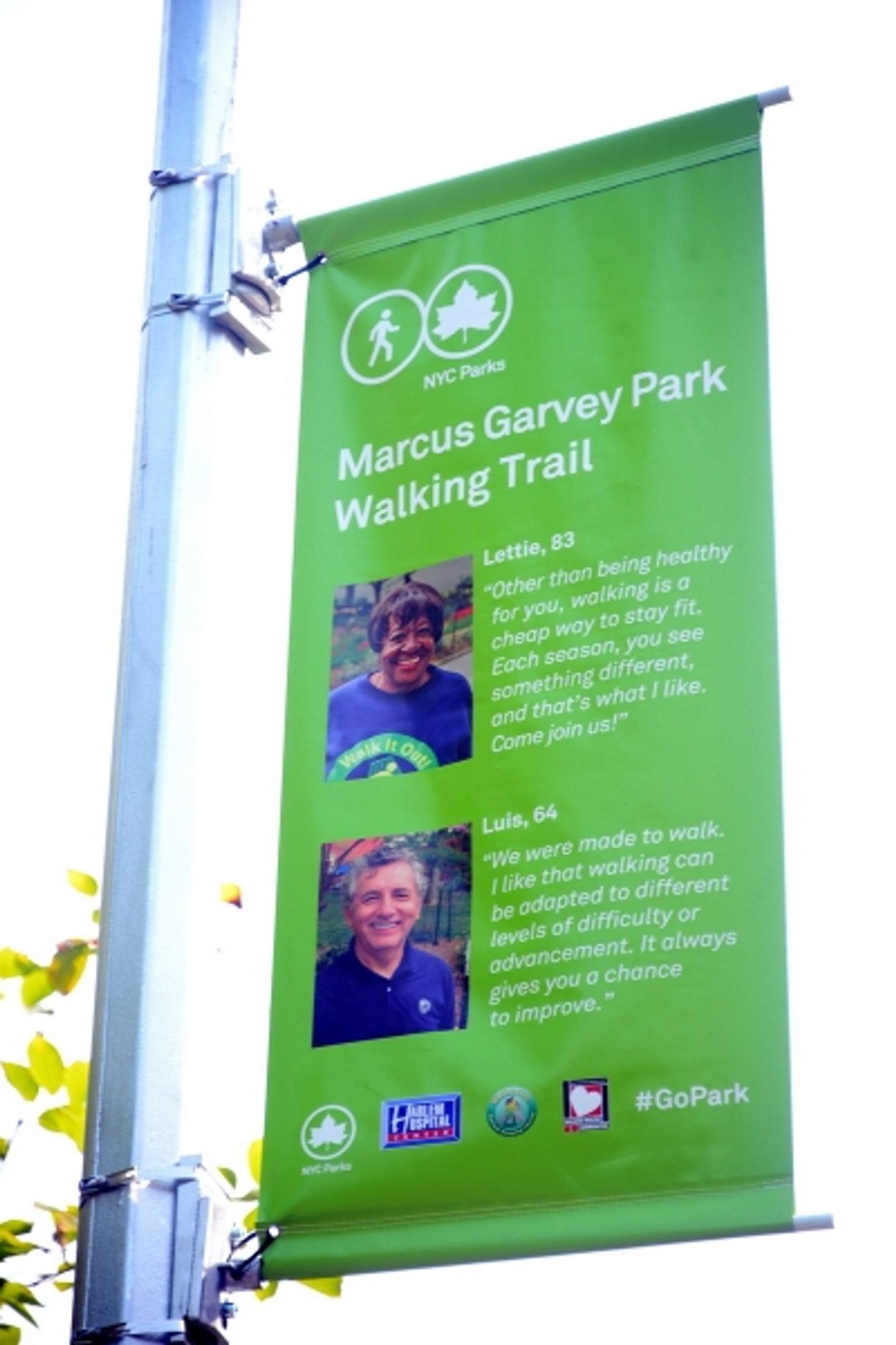 Photo Coverage: NYC PARKS JOINS HARLEM HOSPITAL CENTER TO DEDICATE WALK IT OUT! TRAIL AT MARCUS GARVEY PARK Image