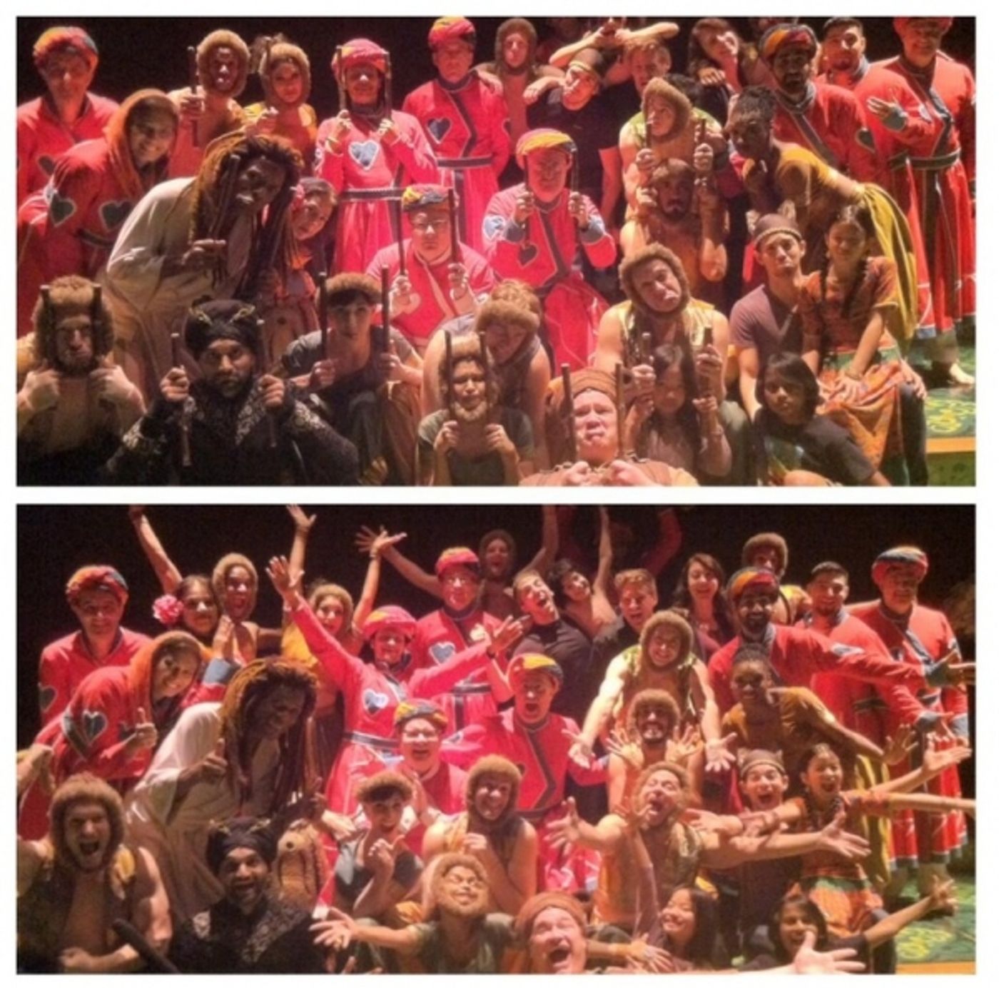 Photo Flash: Saturday Intermission Pics, Oct 5 - MOST HAPPY FELLA and JUNGLE BOOK Protest Shutdown and More!  Image