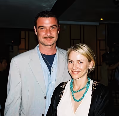 Live Schreiber and Naomi Watts (Manuscript: Off-Broadway Opening Night 2005) Photo
