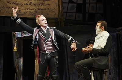 Actors Mark G. Hawbecker (left, as Adolfo Pirelli) and Alex Syiek (right) Photo