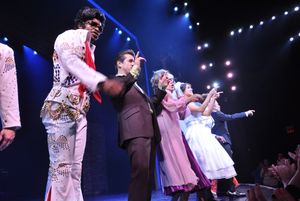 Max Kumangai, Matthew Saldivar, Nancy Opel, Brynn O''Malley, Rob McClure and Tony Danza @ BroadwayWorld Max Kumangai, Matthew Saldivar, Nancy Opel, Brynn O''Malley, Rob McClure and Tony Dan Photo