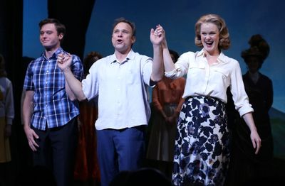 Bobby Steggert, Norbert Leo Butz and Kate Baldwin Photo
