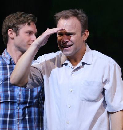 Bobby Steggert and Norbet Leo Butz Photo