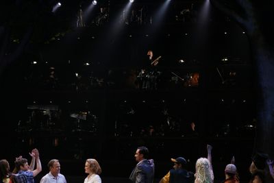 Krystal Joy Brown, Bobby Steggert, Norbert Leo Butz, Kate Baldwin and Ryan Andes with Photo