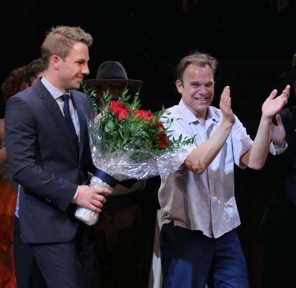 Joshua Buscher and Norbert Leo Butz Photo