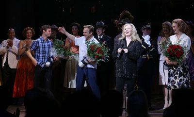 JC Montgomery, Bobby Steggert, Norbert Leo Butz, Tally Sessions, Susan Stroman, Kate  Photo