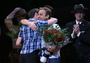 Bobby Steggert and Norbert Leo Butz @ BroadwayWorld Bobby Steggert and Norbert Leo Butz Photo
