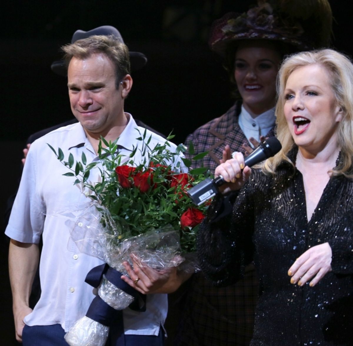 Norbert Leo Butz and Susan Stroman  at 