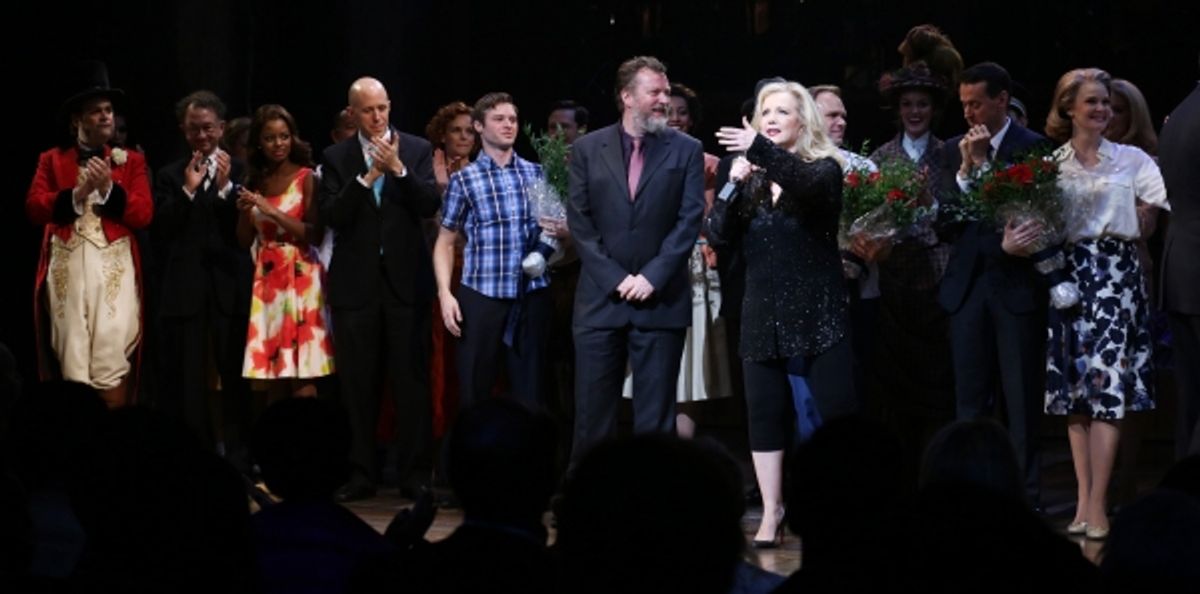 Brad Oscar, William Ivey Long, Krystal Joy Brown, John August, Bobby Steggert, Susan Stroman, Norbert Leo Butz, Andrew Lippa, Kate Baldwin and Company  at 