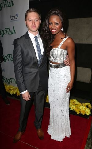 Bobby Steggert and Krystal Joy Brown Photo