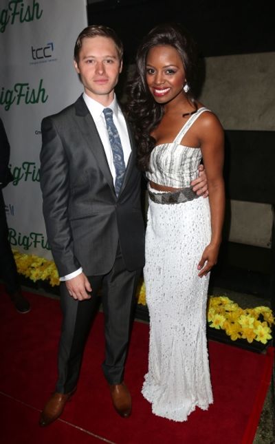 Bobby Steggert and Krystal Joy Brown Photo
