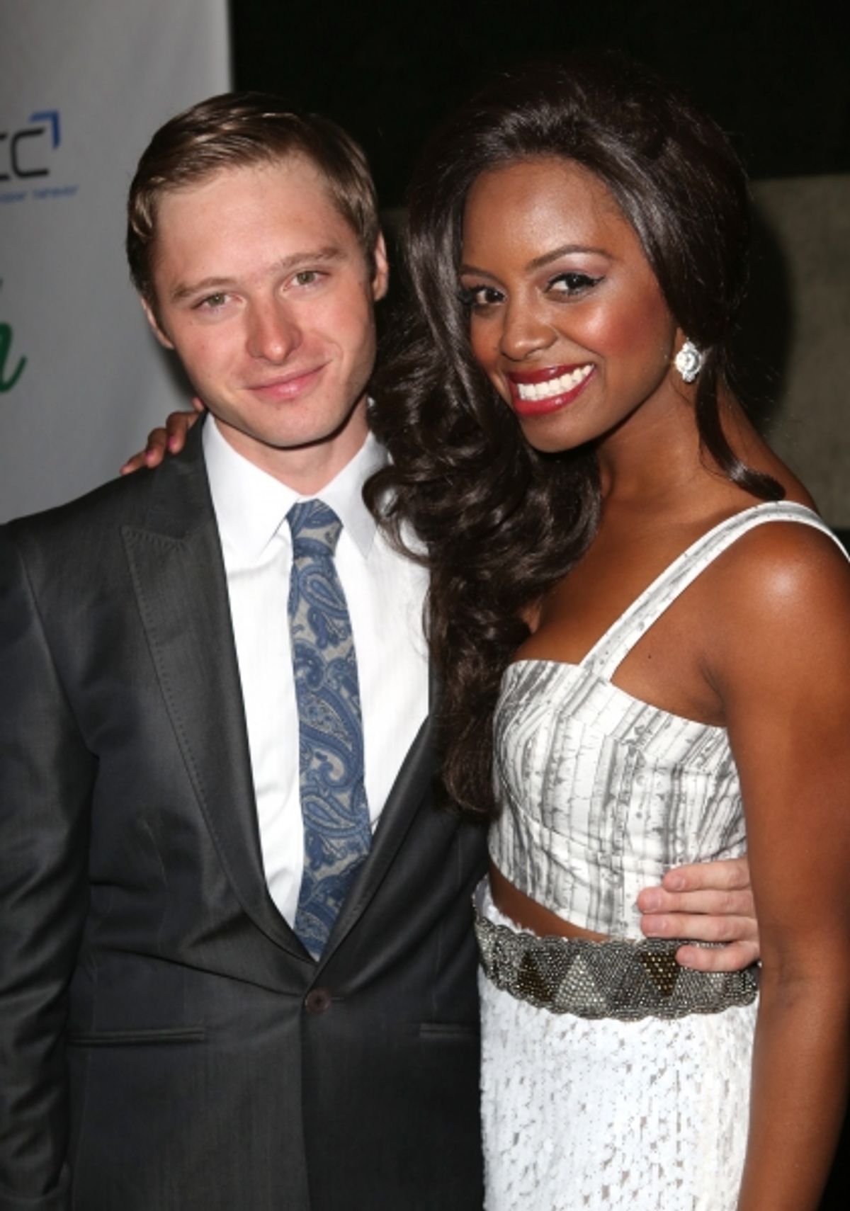 Bobby Steggert and Krystal Joy Brown  at 