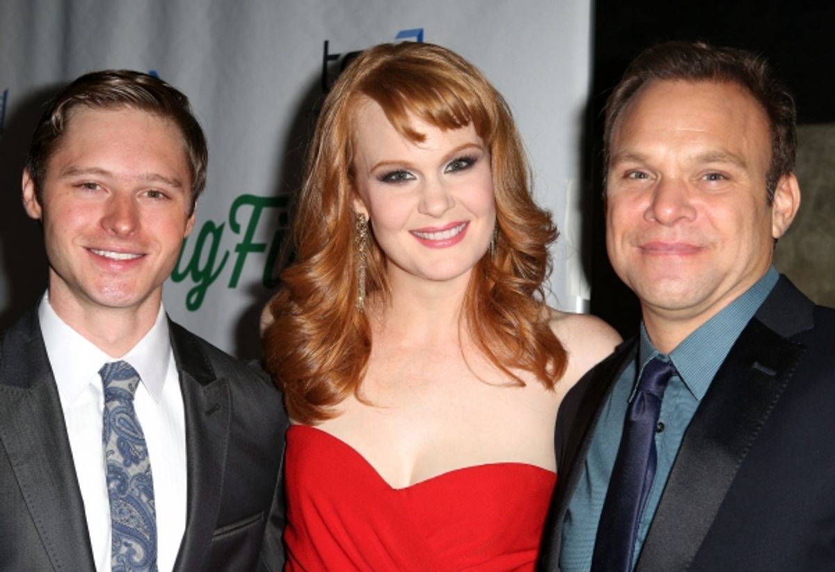 Bobby Steggert, Kate Baldwin and Norbert Leo Butz  at 