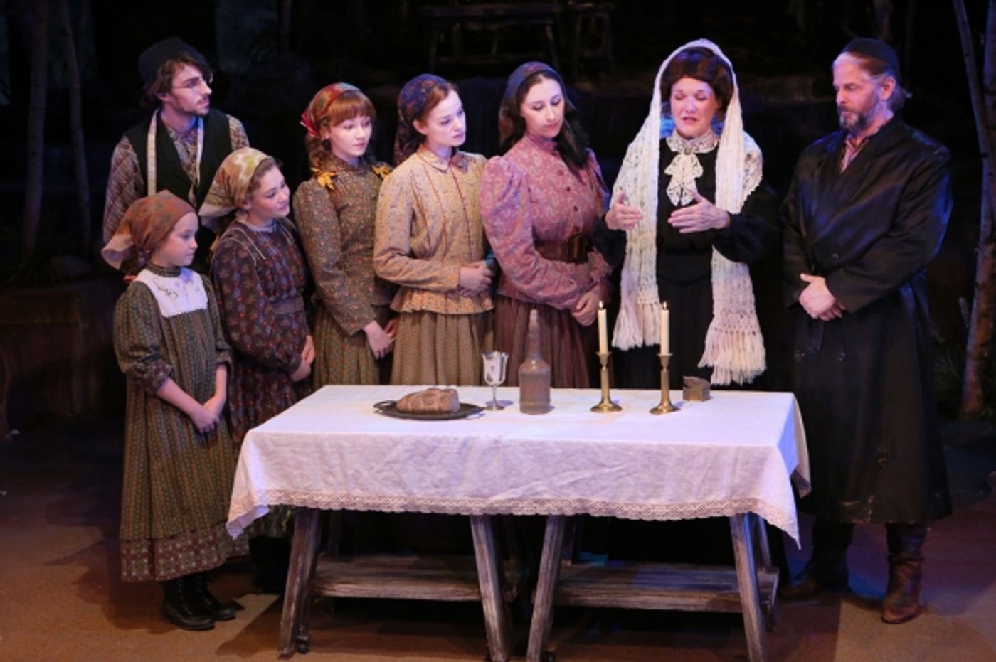 Photo Flash: First Look at Keith Rice, Michelle Barber and More in CDT's FIDDLER ON THE ROOF  Image