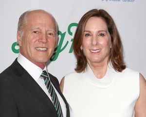 Frank Marshall and Kathleen Kennedy @ BroadwayWorld Frank Marshall and Kathleen Kennedy Photo