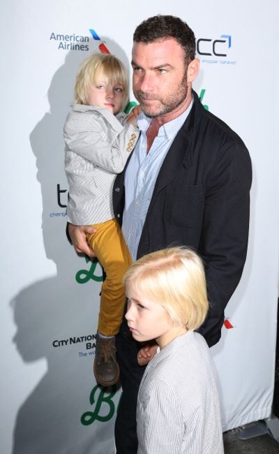 Liev Schreiber, Samuel Kai Schreiber, Alexander Pete Schreiber Photo
