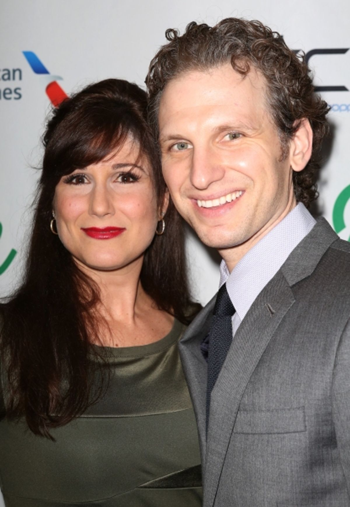 Stephanie J. Block and Sebastian Arcelus at 