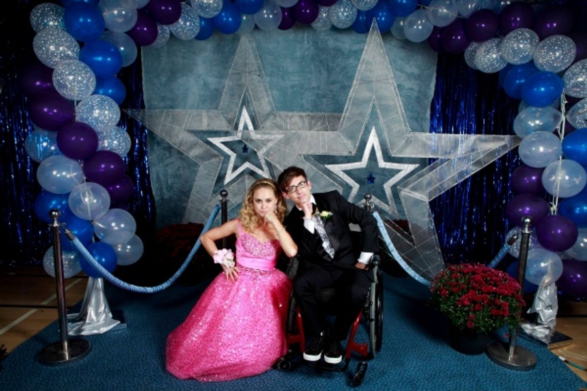 Becca Tobin, Kevin McHale at 