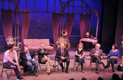 Jason Zinoman, David Cote, Chris Jones, Jeffrey Eric Jenkins, Helen Shaw, Jeremy Gera Photo