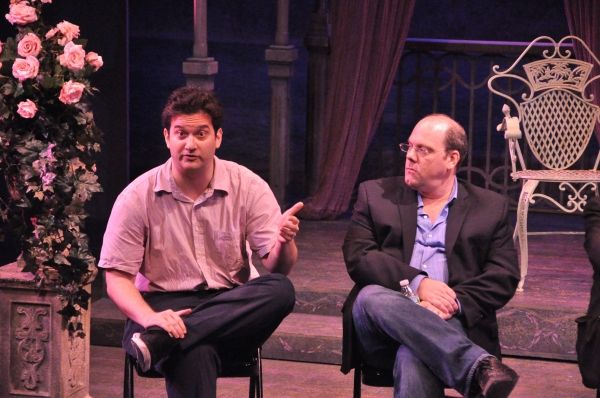 Jason Zinoman and David Cote Photo