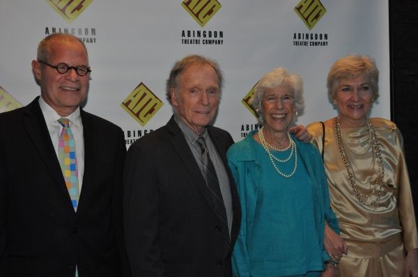 Brian Richard Mori, Dick Cavett, Frances Sternhagen and Jan Buttram Photo