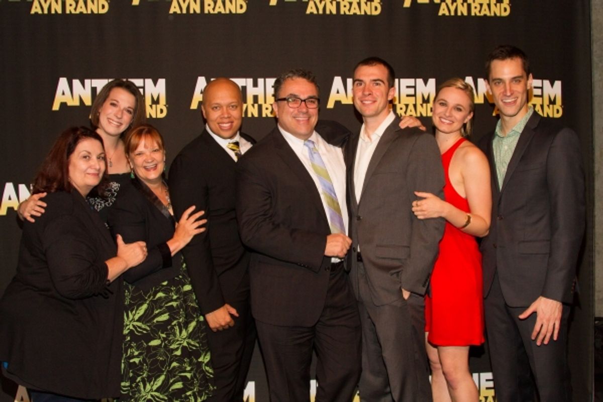 Director Ann Ciccolella, Sarah Walker Thornton, Tina Johnson, Lelund Durond, Playwright Jeff Britting, Alex Teicheira,  Sofia Lauwers, Matthew Lieff Christian at 