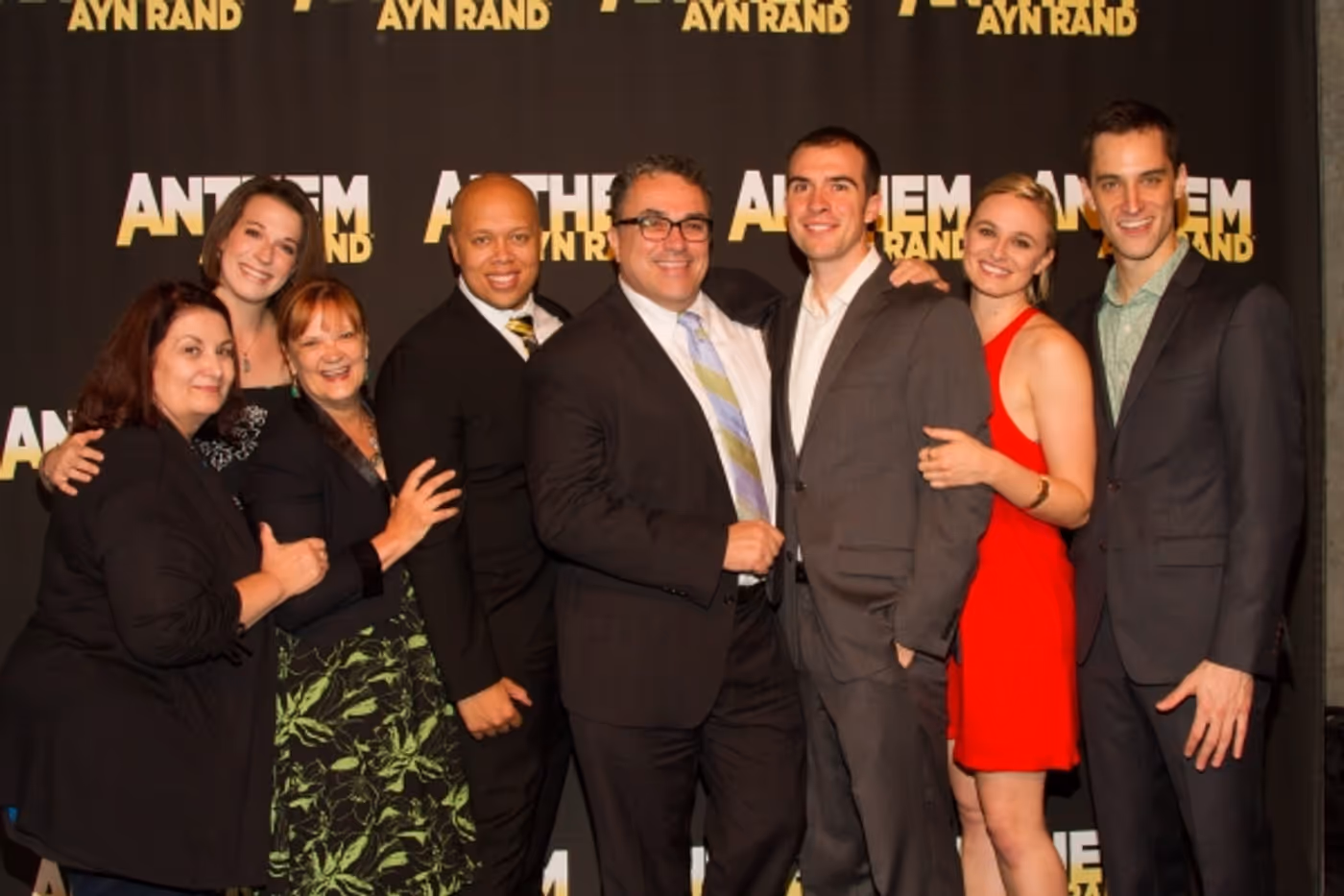 Photo Flash: Cast of ANTHEM Celebrates Opening Night Off-Broadway  Image