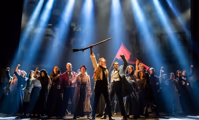 Cast of LES MISERABLES |  Photo Credit: Matthew Murphy Photo