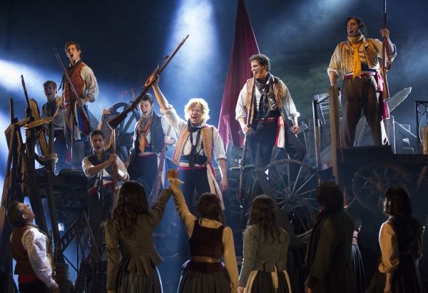 Cast of LES MISERABLES |  Photo Credit: Cylla von Tiedemann Photo