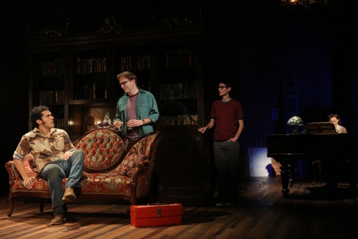 Joel Perez, Michael Cerveris, Beth Malone and Judy Kuhn at 