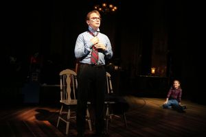 Michael Cerveris and Sydney Lucas Photo