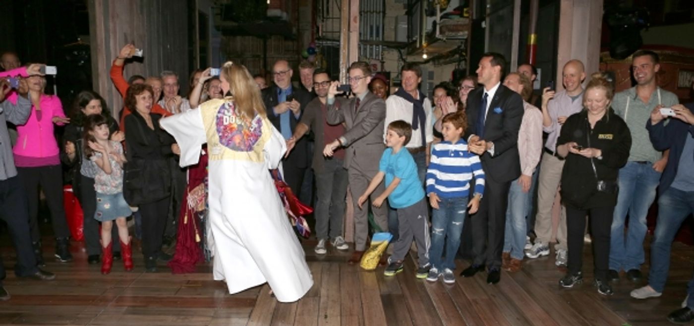 Photo Coverage: BIG FISH's Angie Schworer Receives Gypsy Robe!  Image