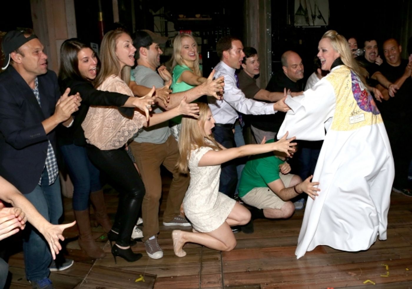 Photo Coverage: BIG FISH's Angie Schworer Receives Gypsy Robe!  Image