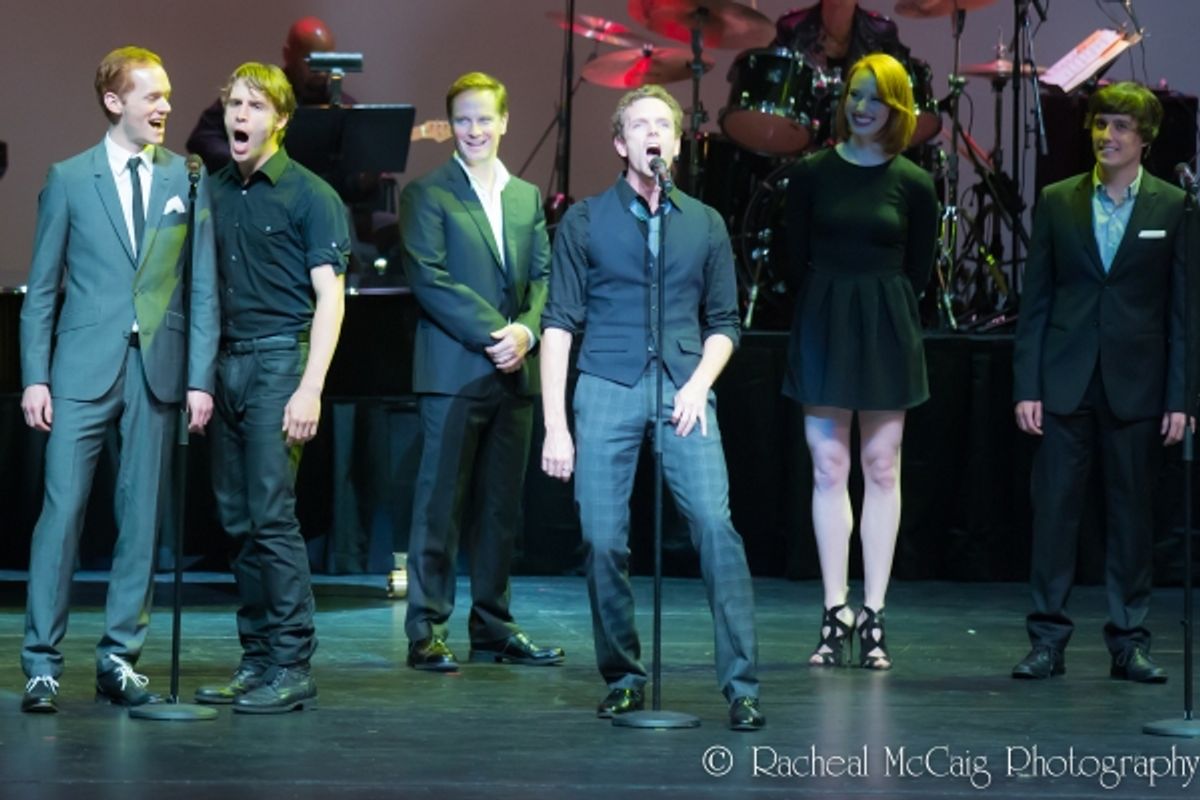 Paul Nolan and the cast of Tommy at 