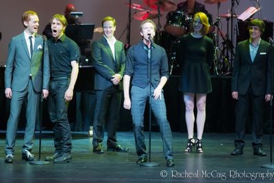 Paul Nolan and the cast of Tommy Photo