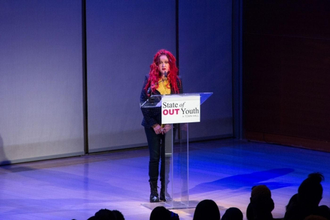 Photo Coverage: KINKY BOOTS' Cyndi Lauper Hosts State of OUT Youth Event  Image