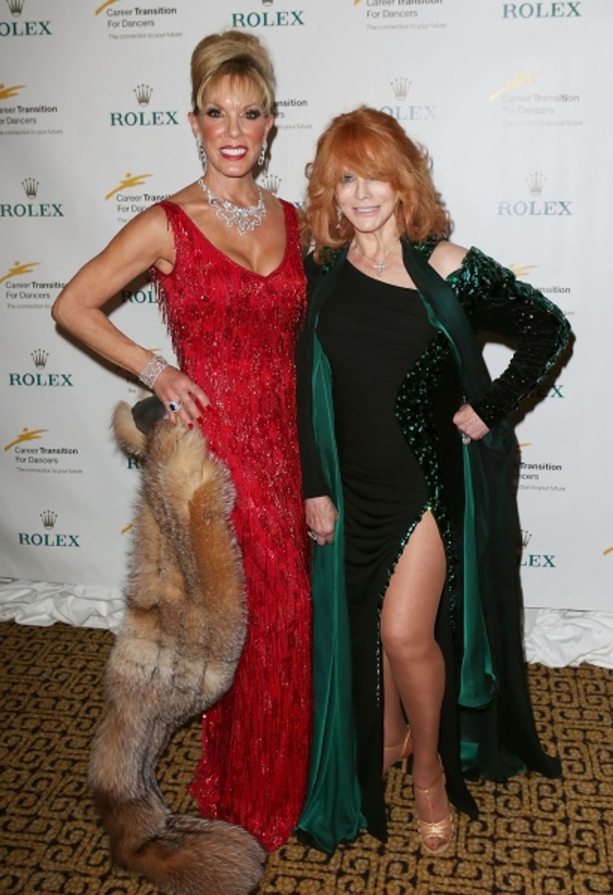 Michelle Riggi and Ann-Margret at 