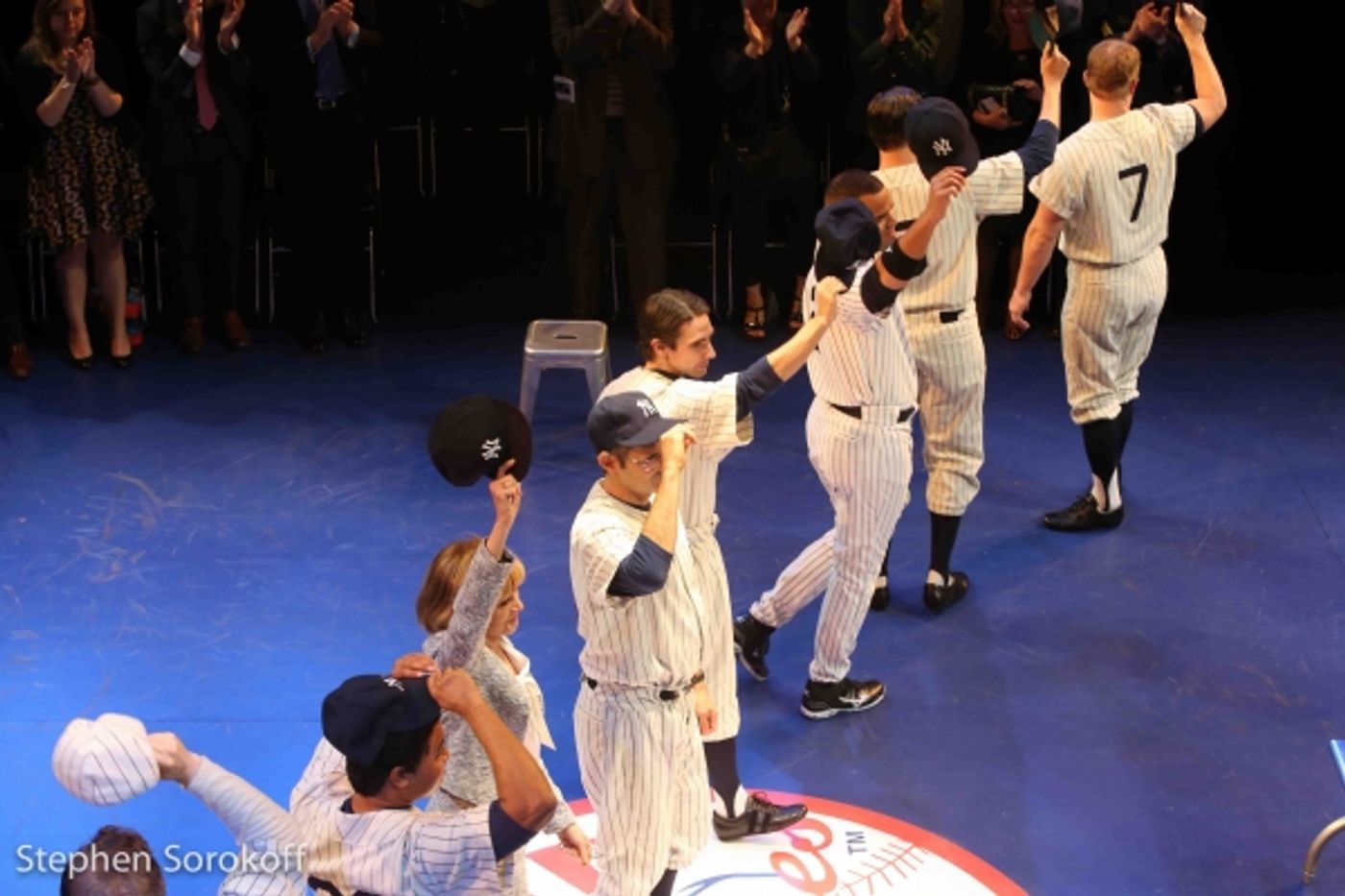 Photo Coverage: Cast of Primary Stages' BRONX BOMBERS Celebrates Opening Night Off-Broadway  Image