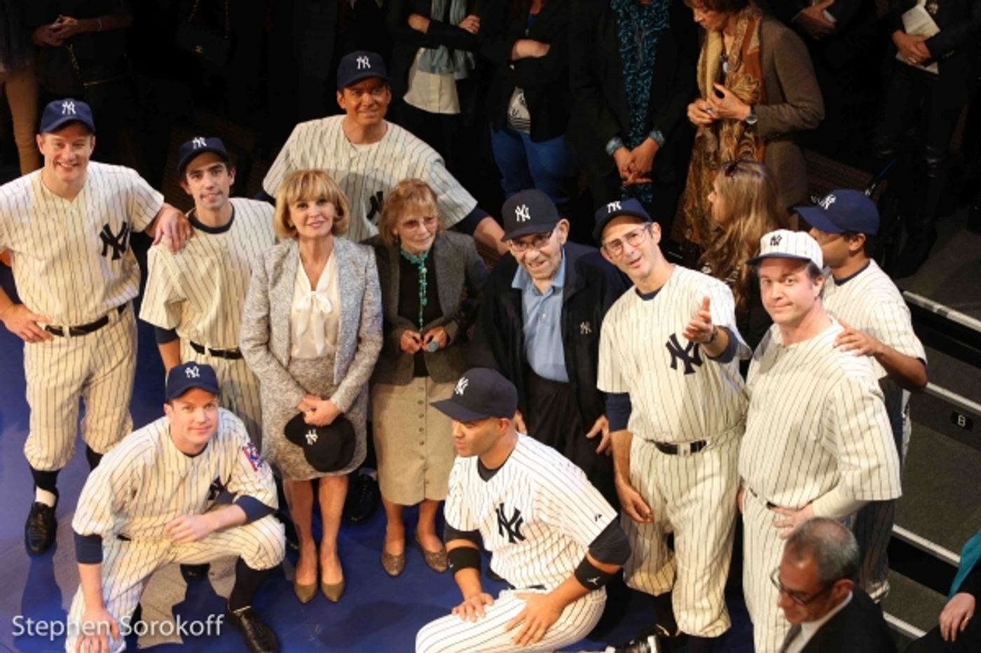 Photo Coverage: Cast of Primary Stages' BRONX BOMBERS Celebrates Opening Night Off-Broadway  Image
