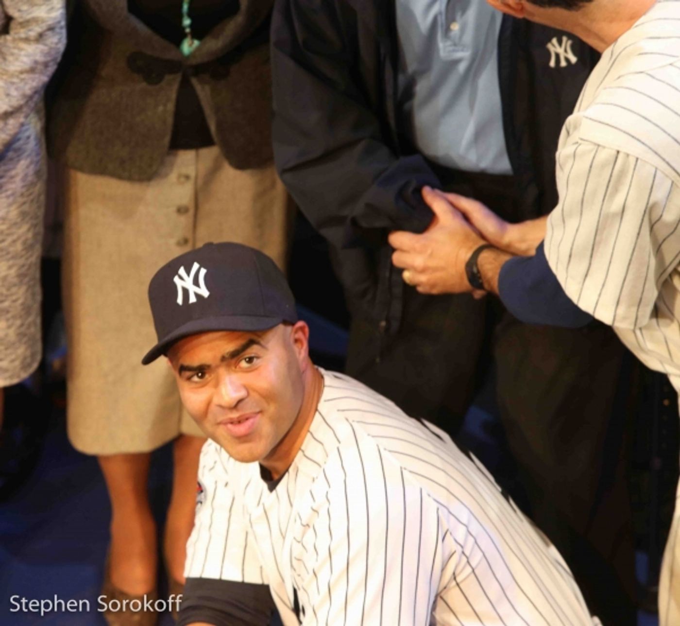 Photo Coverage: Cast of Primary Stages' BRONX BOMBERS Celebrates Opening Night Off-Broadway  Image