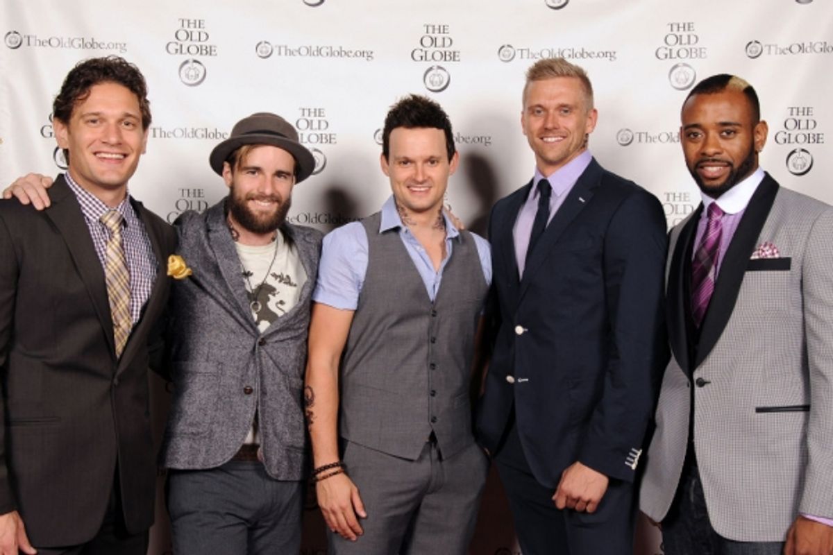 Eric Morris, Drew Foster, Jeremy Woodard, Adam Perry and James Brown III at 