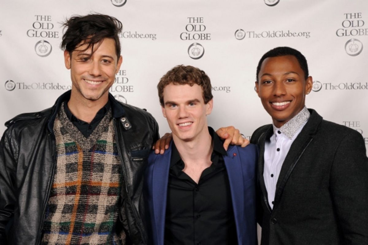 Hale Appleman, Jay Armstrong Johnson and Brandon Gill at 