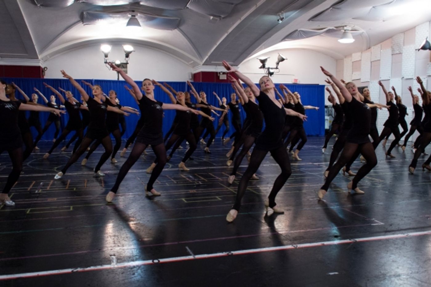 Photo Coverage: In Rehearsal with the Rockettes for the 2013 Christmas Spectacular!  Image