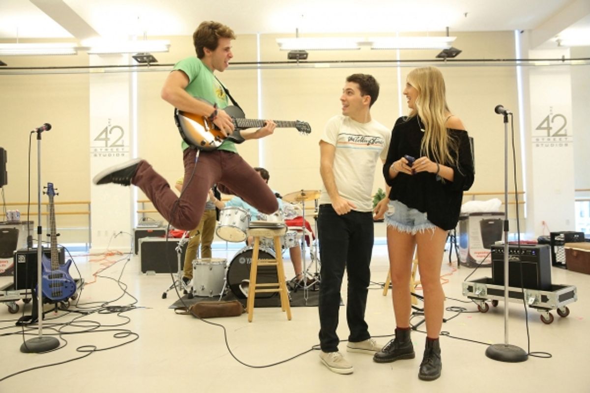 Jimmy Brewer, Coby Getzug and Veronica Dunne at 